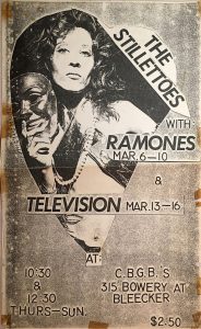 Stilettos and Ramones poster