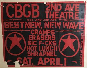 CBGB flyer