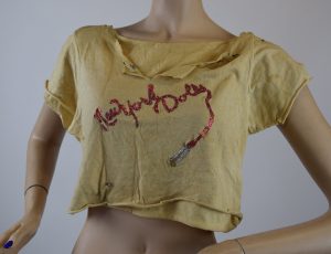 handmade New York Dolls shirt, circa 1974
