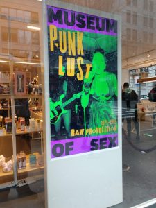 Punk Lust exhibit poster